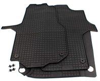 Rubbermatten PETEX Rubberen vloermatten voor Crafter vanaf 03/2017, zwart, 3 stuks