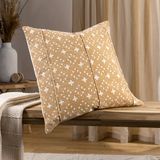 Yard Helm Organic Look Katoen Veer Rijk Gevuld Kussen