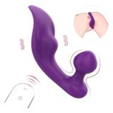 Icecat Sex HD Chomper - vibromasseur clitoridien et anal étanche - silicone violet