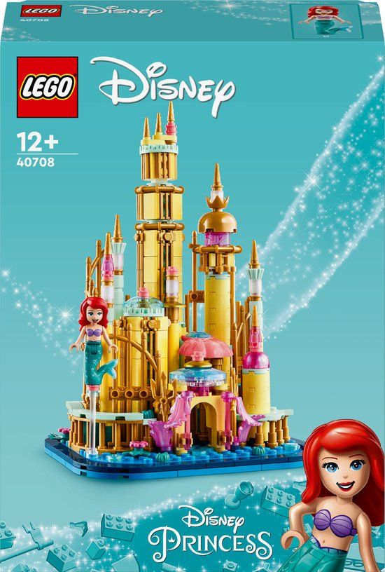 LEGO 40708 - Mini Disney kasteel van Ariël