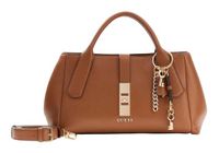 GUESS Brooke High Society Satchel Handtas Schoudertas Cognac Bruin
