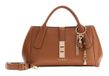 GUESS Brooke High Society Satchel Handtas Schoudertas Cognac Bruin
