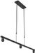 Steinhauer Zwarte 3-lichts hanglamp Stang 3457ZW