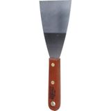 KS Tools 907.2265 Plamuurmes Inox - 75mm - Poignée en bois