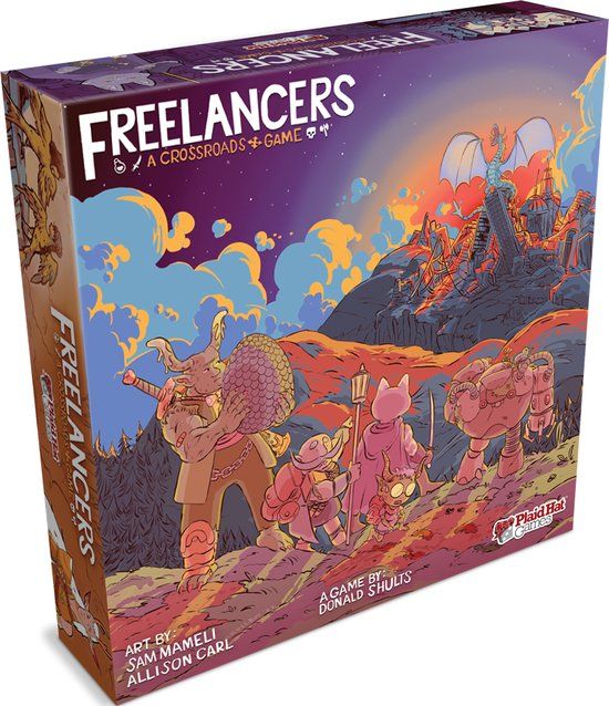 Freelancers - Bordspel - Engelstalige Editie - Plaid Hat Games - PH3800