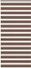 vidaXL Zebra rolgordijn 100x200 cm stofbreedte 95,9 cm polyester bruin