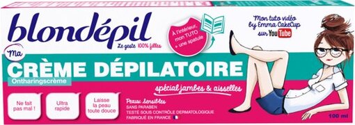 BlondÃ©pil Blondepil Ontharingscreme Met Spatel - 100ml