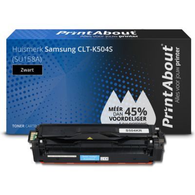 PrintAbout Huismerk Samsung CLT-K504S Toner Zwart