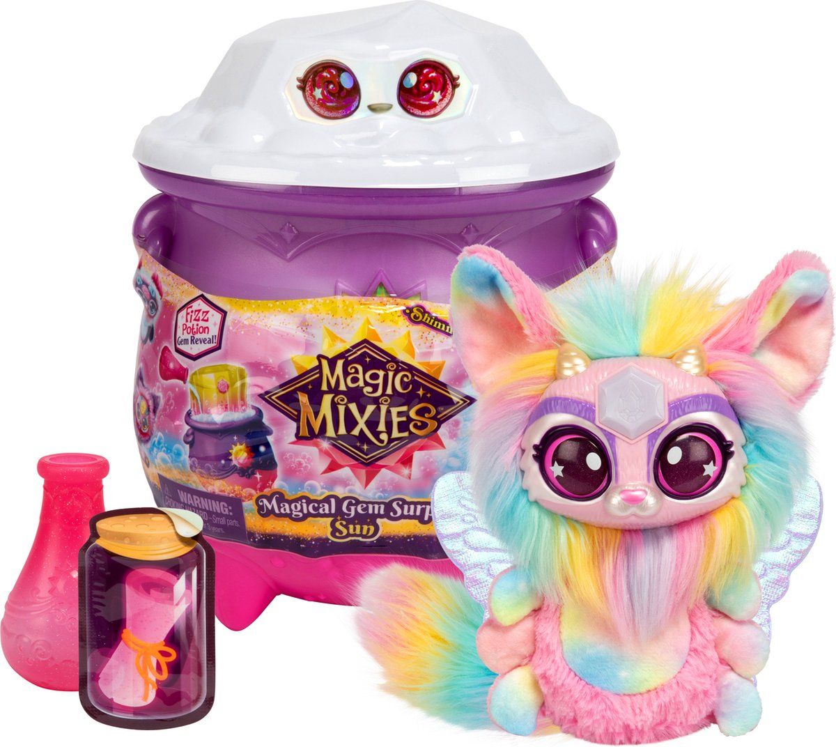 Magic Mixies Gem Surprise Magic Sun - Maak je Mixie Plushie