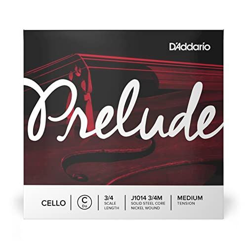 D'Addario Prelude 3/4 Cello C String - Medium Tension