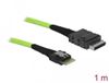 Delock Câble OCuLink PCIe SFF-8611 vers Slim SAS SFF-8654 1 m