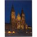 Jandei - LED landschapsafbeelding met schakelaar (Santiago de Compostela, 30 x 40 x 1,8)