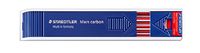 STAEDTLER 204-2 Mars Lumochrom doos met 12 vullingen in de kleur rood