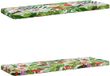vidaXL - 2-delige - Bankkussens - VUGHT - 2 - st - 100% - Polyester - Meerkleurig