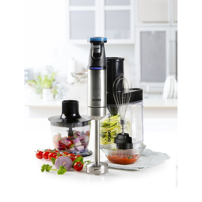 Domo DO9254M Kitchen Blender - 800W - Black, Stainless Steel