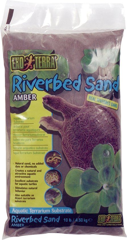Exo Terra Rivierzand Riverbed Sand 4.5 kg Bruin