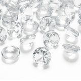 Merkloos Transparante Diamantjes/Steentjes - 10x - 20 mm/2 cm - Kunststof