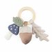 Sebra Hochet multicolore Coton, Contreplaqué