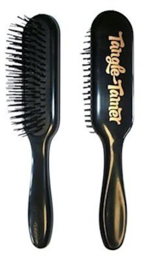 Denman Detangling Soft Tangle Tamer Zwart Borstel Ref.DE090B 1Stuks
