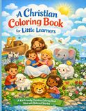 A Christian Coloring Book for Little Learners: A Kid-Friendly Christian Coloring Book Filled with Beloved Stories