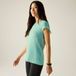 Regatta T-shirt Korte Mouwen Hiking Dames Textuurpatroon