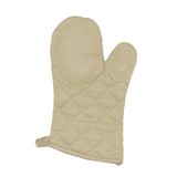 douceur d'intérieur Oven Mitt (30 x 18 cm) baking linen, polycotton and silicone