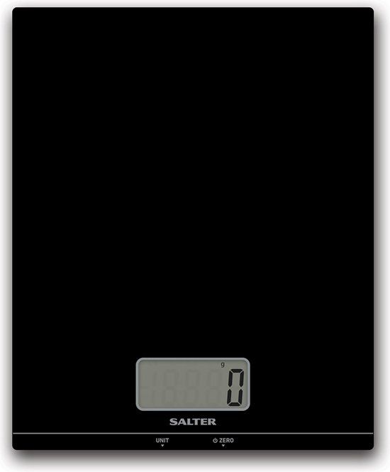 Salter Digital Kitchen Weegschaal - Zwart - Beschadigde verpakking