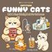CATITUDE: Funny Cat Coloring Book for Adults