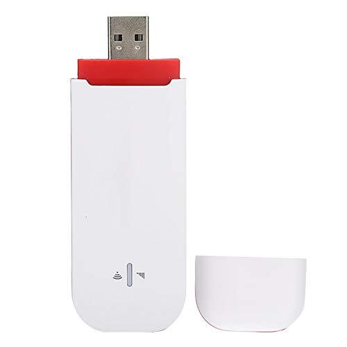 Goshyda 4G WIFI-dongle, draagbare hoge snelheid 4G draadloze USB-netwerkkaart WIFI-adapter/ontvanger met indicatielampje Ondersteuning WIFI/geheugenkaart