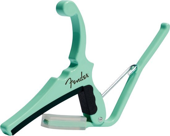 Kyser x Fender Quick-Change Electric Capo Surf Green