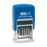 Colop S 126 Eigen inktsysteem Nummerstempel