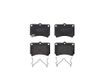Brembo A.B.S. All Brake Systems Remblokken – Set 4-delig – Incl. Slijtage-indicator – ECE-R90