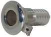 Goldenship RVS Spuigat Aansluiting (schroefdraad: 3/4''), voor slang: 25mm) (GS30217)
