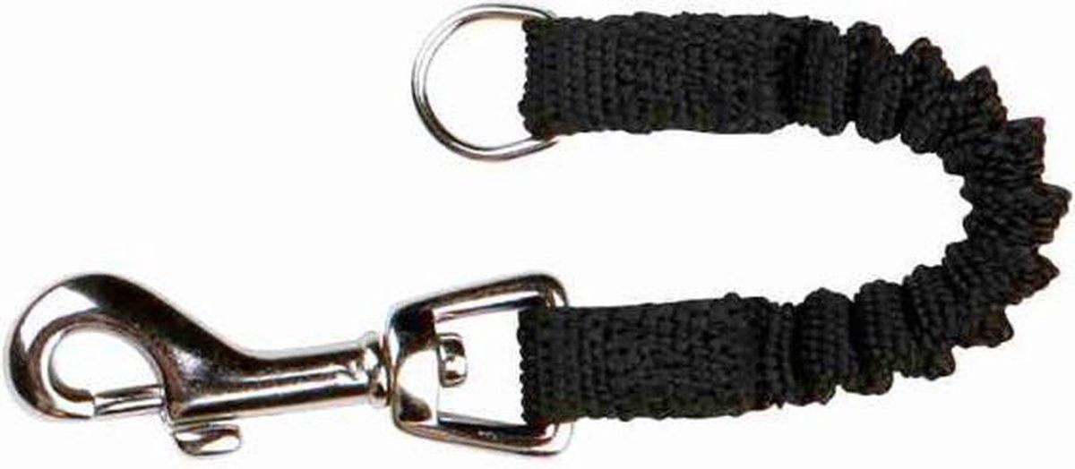 TRIXIE hondenriem schokdemper zwart 35x2,5 cm