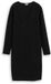 Tom Tailor Jurk met glittereffect - Maat 42 - Deep Black