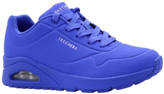 Skechers Uno - Stand On Air Dames Sneakers - Blauw - Maat 39