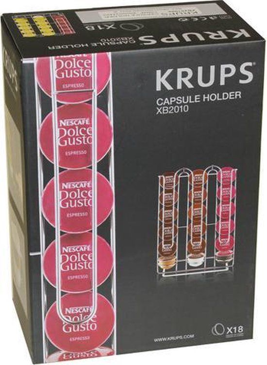 Dolce Gusto XB201000 capsulehouder - 18 capsules - grijs