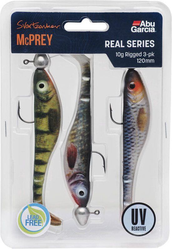 Abu Garcia Svartzonker McPrey Prerigged UV Reactive - Ray Of Light