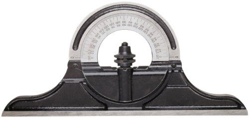 Starrett CPR-1224S Gradenboogkop van gietijzer, omkeerbaar, voor combinatiekwarts, combinatiesets en gradenboog