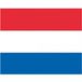 20x Autocollants intérieur et extérieur Pays-Bas 10 cm