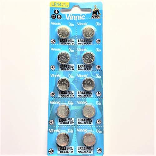 AG 13 VINNIC Vinnic batterijen, AG13 LR44 L1154F, alkaline, 50 stuks