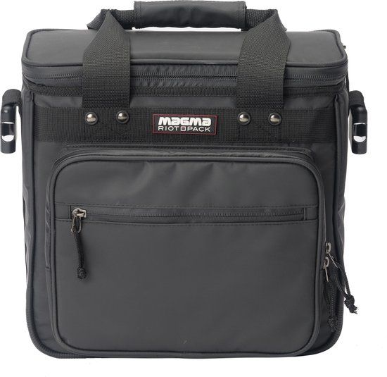 Magma RIOT LP-Bag 50 - Vinyl tas - Zwart/Rood