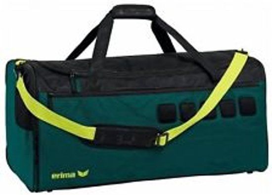 Erima sporttas Graffic 5-cubes mt S Groen/zwart