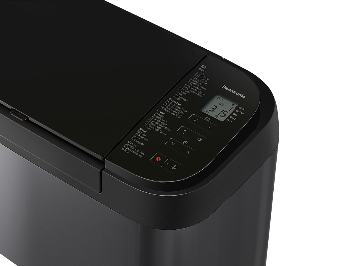 Panasonic SD-YR2540 Broodbakmachine - 550W - Zwart/Grijs