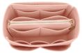 Omgoods - Organisateur pour sac à main avec fermeture éclair (Rose)