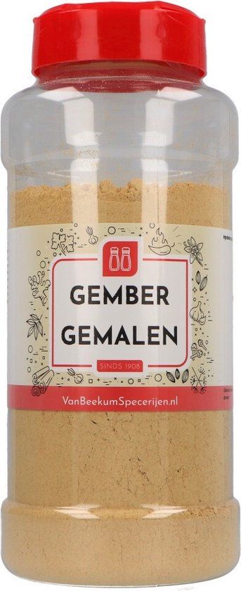 Van Beekum Specerijen Gember Gemalen - Strooibus 300 gram
