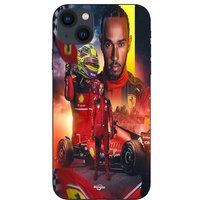 Maniacase iPhone 13 Lewis Hamilton Scuderia Ferrari F1 Official Case