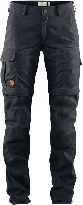 Fjällräven Karla Pro Dames Trekking- & Wandelbroeken dark navy EU 42