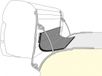 Fiamma Kit Rain Guard Van Grijs