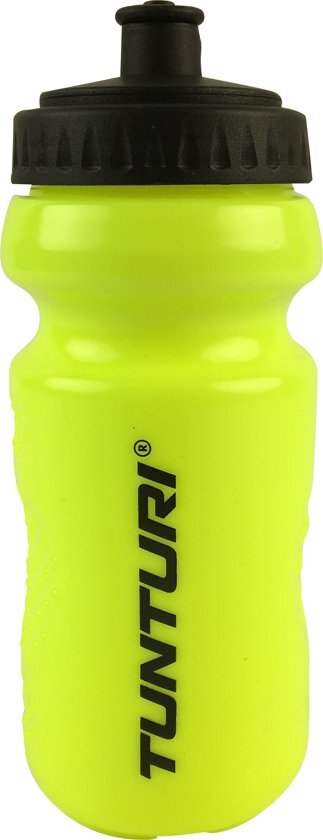 Tunturi Sportbidon - Bidon - drinkfles - Drinkbus - 500 ml Geel